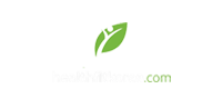 HealthFitKorea 로고 – 초록색 잎 안에 인체 실루엣이 포함된 상징